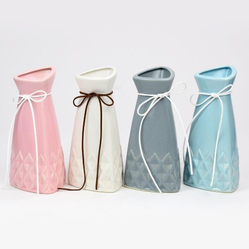 Obal váza výrez mašľa mix f 7x9,5x20cm super cena