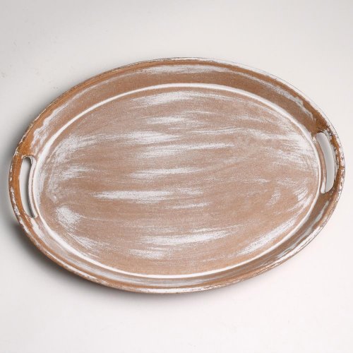 Podnos drevo 39,5x29x3,8cm hnedý