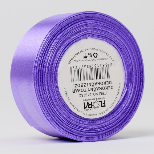 Stuha satén fial.25mm 15m - Veľkonočné ozdoby