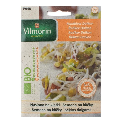 Bio reďkovka daikon na klíčky 10g