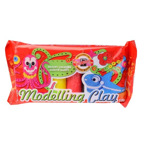 Pevná cena plastelína 100g/5 farieb 131713