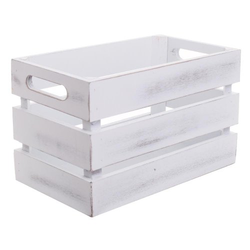 423fl/s bednička biela drevo m/23,5*13,5*14,5cm