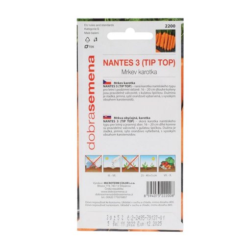 Mrkva nantes 3 /tip-top/3g