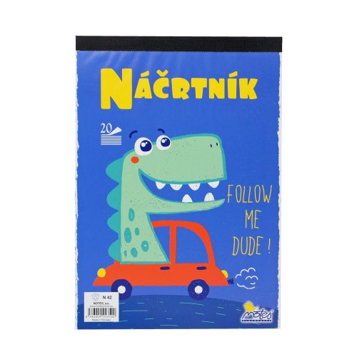 Pevná cena náčrtník a4 20 listový