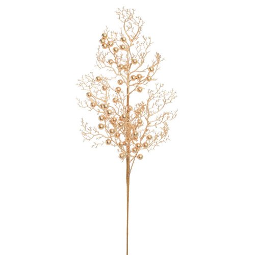 Vian. konár zlatý bobule, zeleň 61cm