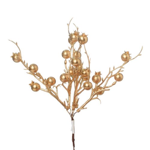 Zápich šípky na konáriku zlaté /5 22cm
