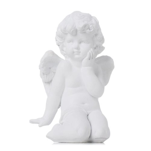 Anjel polyrez 7,5x6x11cm biely