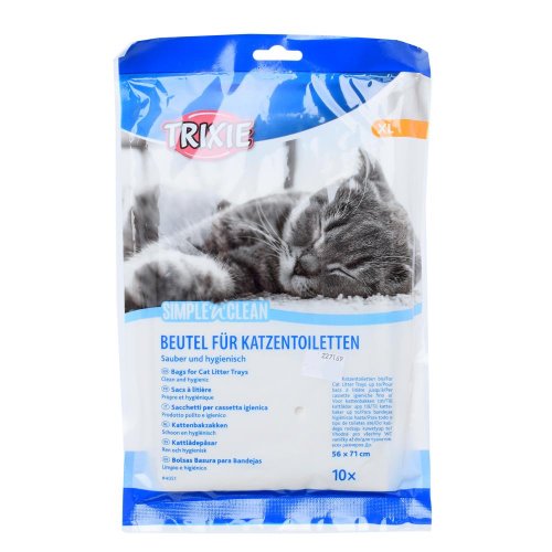 Sáčky pre mačacie wc xl,56x71/10ks/sd