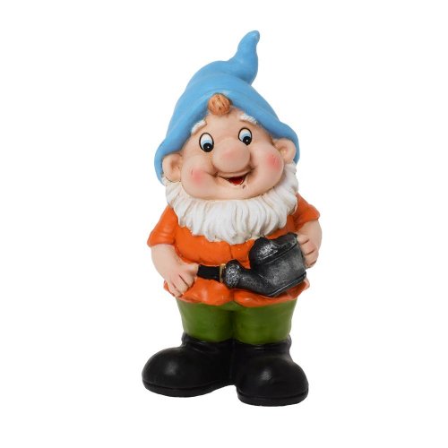 Trpaslík s krhličkou keramika 10,1x9,5x20,9cm