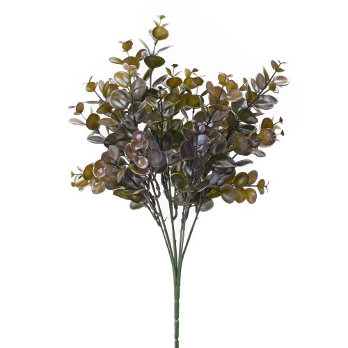 Zeleň eucalyptus drobný zeleno-modrý metal 38cm