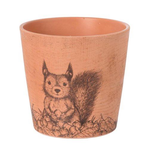 Obal veverička 14cm - Vianočné dekorácie