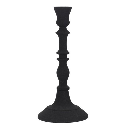 Svietnik na kónic. svieč. 21cm čierny //a67101830