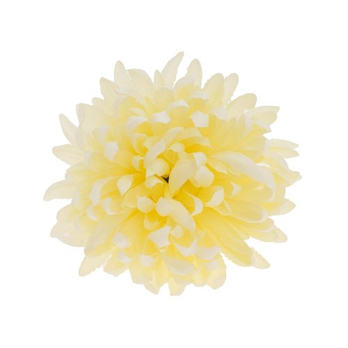 Hlava chryzantéma krém - Umelé kvety