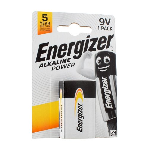 Baterky alk. energizer power 9v /6lr61 /12/