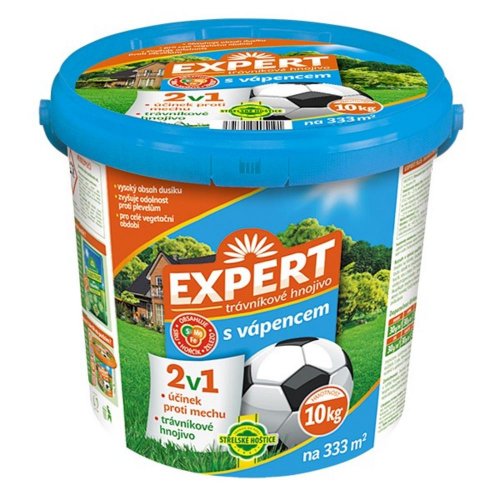 Pevnácenaexpert 2v1-tráv.hnoj.s vápencom 10kg 65/p vedro