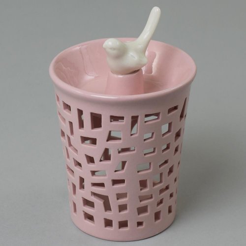 Aromalampa keram. biela s doplnkom - Jesenné dekorácie