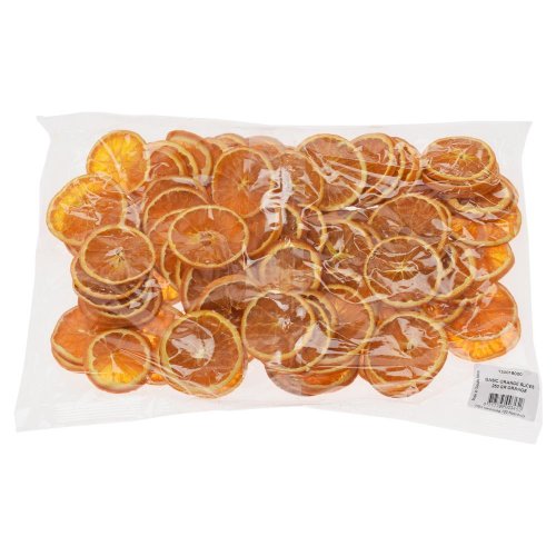 Pomaranč dekor.250g sušený plátky/oranžový - Vianočné dekorácie a ozdoby