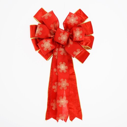 Mašla červeno-zlatá 30*40cm