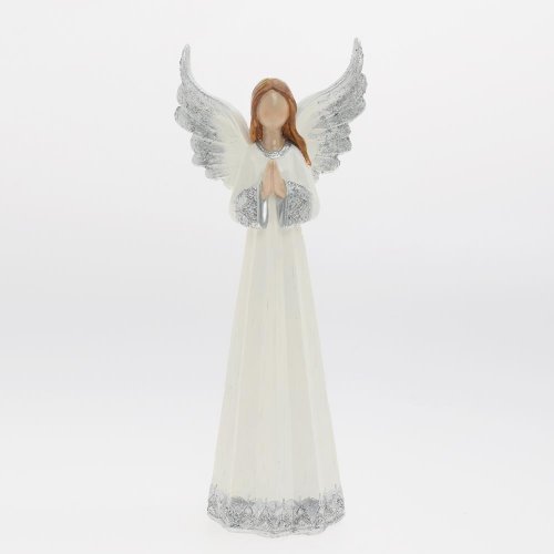Anjel modliaci bie/str poly 11*8,5*27,5cm