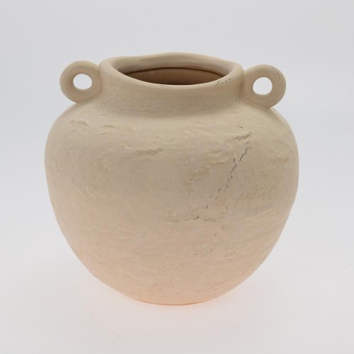 Amfora biela porcel. 21*20,8*30cm