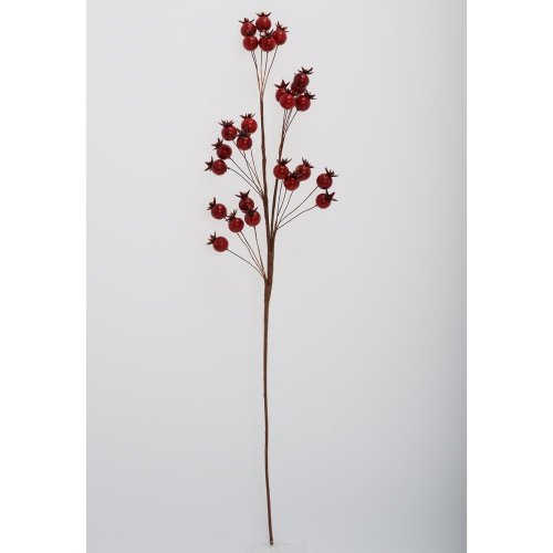 Konár šípky červené 46cm