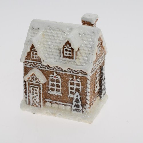 Domček perníkový poly 8,1*6*10,3cm - Vianočné dekorácie a ozdoby