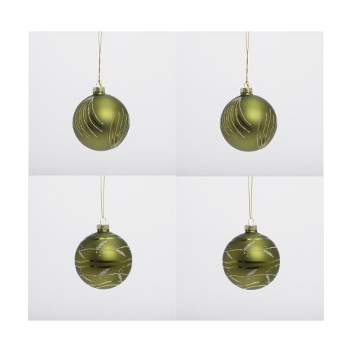 Vian. gule pist/zla sklo s/4 8cm