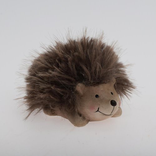 Ježko béž/hne keram. 7,5*5,5*4,5cm