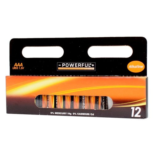 Batérie alkalické aaa 12ks