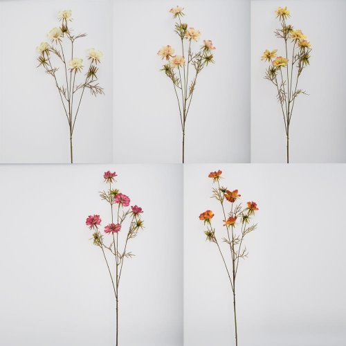 Ks anemonka mix/5f 97cm - Umelé kvety