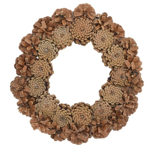 Veniec šiškový 30cm - Vianočné dekorácie a ozdoby