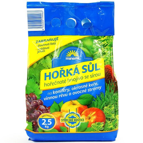 Horká soľ 2,5kg 300/p. - Vianočné stromčeky