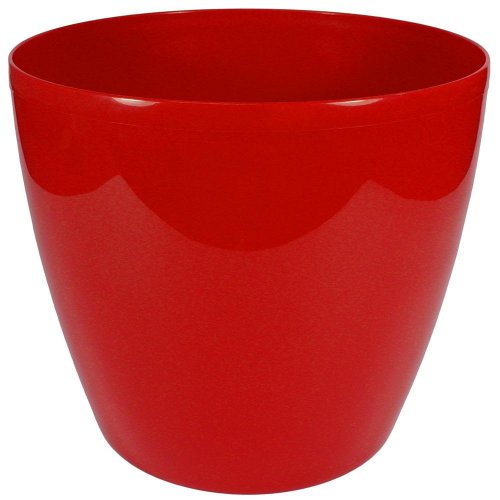 205 kvetináč magnolia červený 25xh22cm