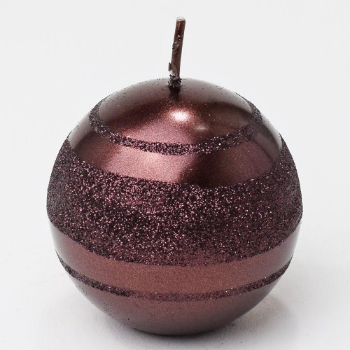 Briliant met.guľa 60 hnedá - Umelé kvety