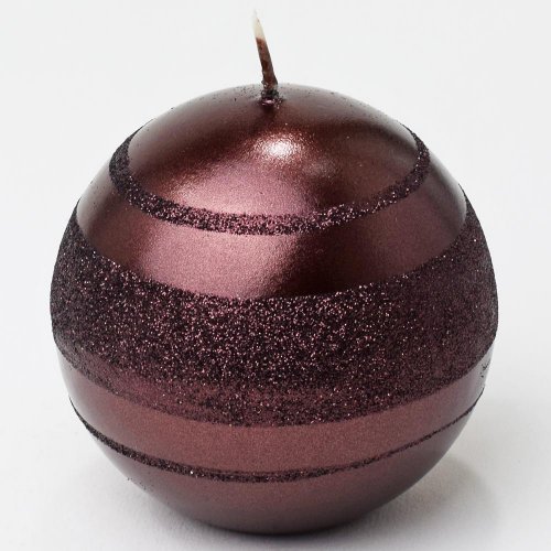 Briliant met.guľa 80 hnedá