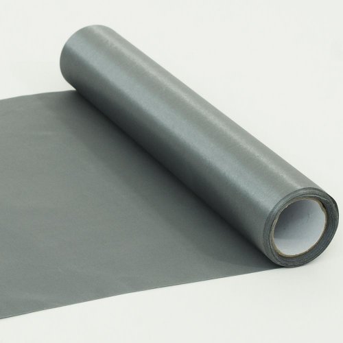 Saten rolka 32cmx6m farba 022 sivá bl. - Umelé kvety