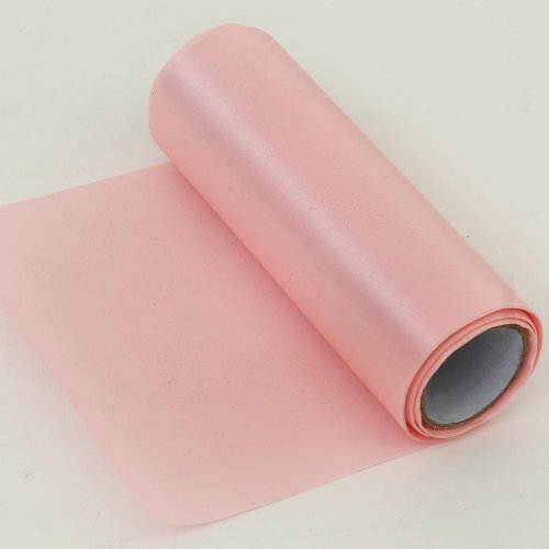 Saten rolka 16cmx6m farba 071 ružová