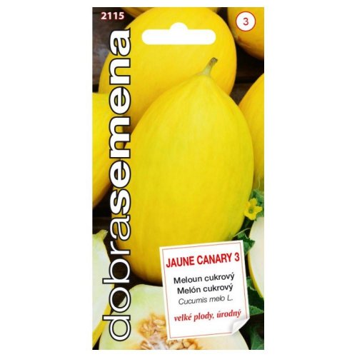 Melón cukrový jaune canary 3 20s