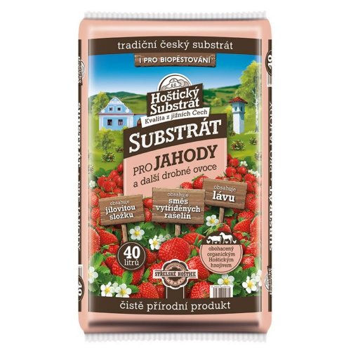 Hoštický substrát na jahody 40l /51/