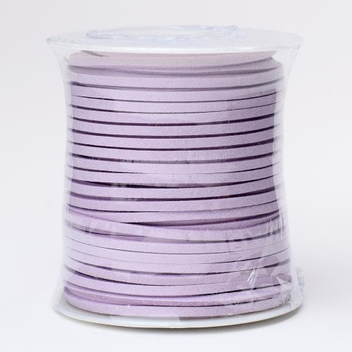 Šnúrka koža 3mmx45m fialová