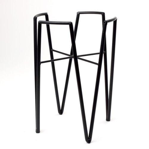 Stojan na rastliny blom plant stand black 17,5x17,5xh25cm
