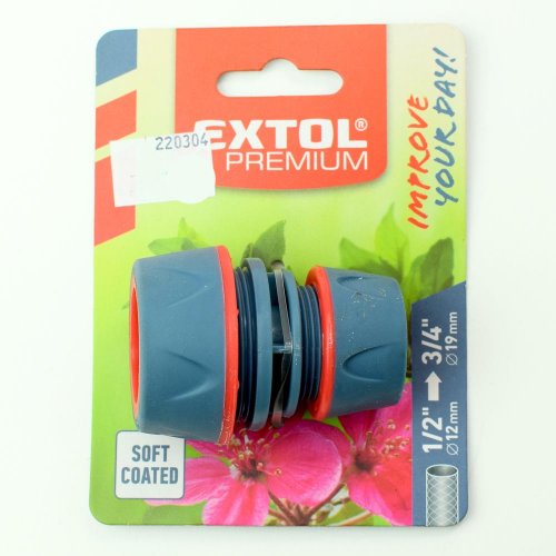 Spojka na hadice plast.3/4´´ na 1/2´´