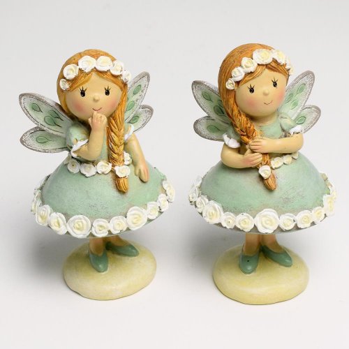 Víla mentol mix 6,5x5,5x11,5cm - Umelé kvety