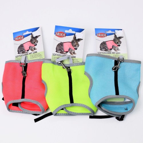 Postroj vesta s vodítkom pre zakrslého králika 25-40cm/1,2mm - Umelé kvety