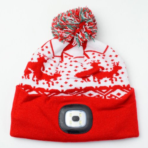 Čiapka x-mas,červená,4xsmd led 60lm