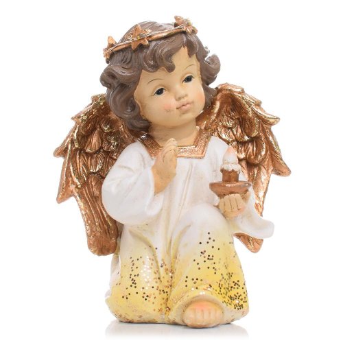 Anjel klačiaci poly led 12.5*9*15cm