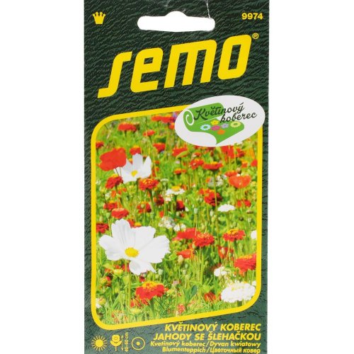 Kvetinový koberec jahody so šĺahačkou 6g