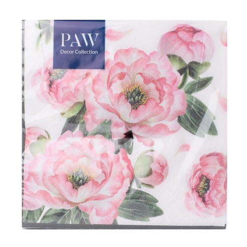 Sdl139500 servítky charming blossom 3vrs/33x33cm 20ks