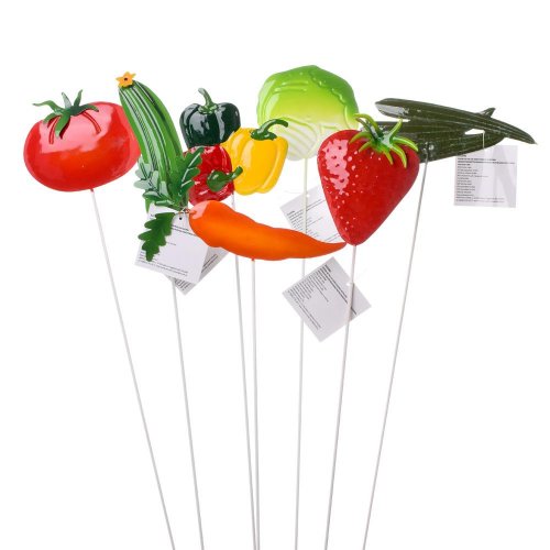 Zápich záhrada zelenina 45cm *3946