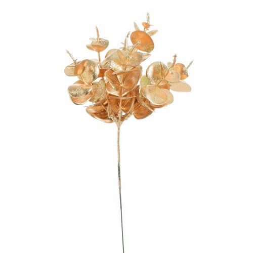 Zápich zeleň eucalyptus zlatý 22cm - Jesenné dekorácie